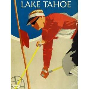 Lake Tahoe Ski Winter Sport large freshwater lake in the Sierra Nevada 
