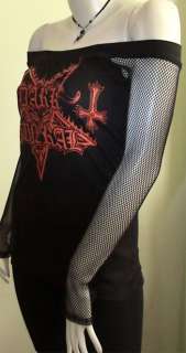 DARK FUNERAL Metal DIY Death Dark Black Women Top Shirt size M