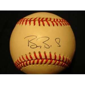  Barry Bonds Signed Baseball COA   Autographed Baseballs 