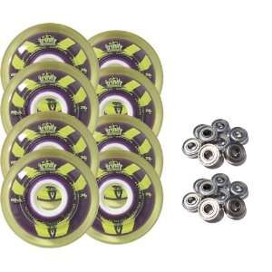   HILO Inline Skate Wheels & Bearings 72mm/80mm