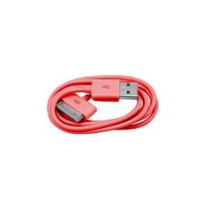  USB Data Cable for iPod and iPhone Red Cell Phones 