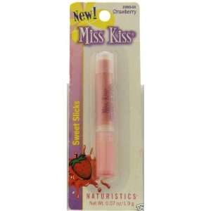 Naturistics Miss Kiss Sweet Slicks Lip Gloss, 1980 01 Strawberry, 0.07 