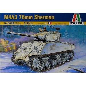  M4A3 76MM Sherman by Italeri Toys & Games