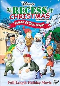 Recess Christmas Miracle on Third Street DVD, 2001  