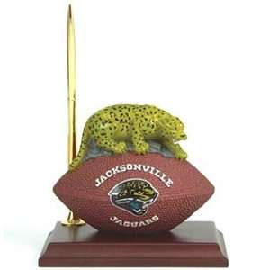 Jacksonville Jaguars NFL Desk Clock & Pen Set  Sports 