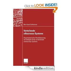 Verteilende eBusiness Systeme (German Edition) Bernhard Ostheimer 