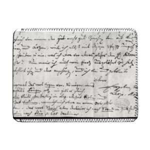  Letter from Leopold Mozart (1719 87), 7th   iPad Cover 