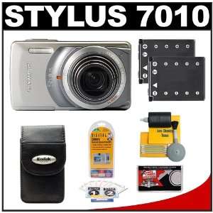 Olympus Stylus 7010 12MP Digital Camera (Silver) with 7x Optical Zoom 