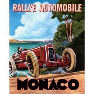 Monaco Rallye   Chris Flanagan 22x28 