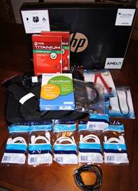 You are buying on 1 Brand NEW HP G6 1D60US Laptop with a many Extra 