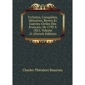   21 (French Edition) Charles ThÃ©odore Beauvais  Books