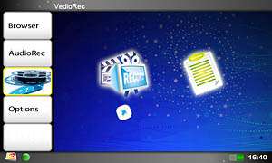   video recording function. You can record the video from TV, DVD or