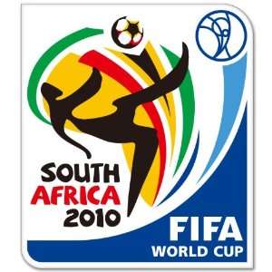  World Cup 2010 South Africa Football sticker 4 x 5 