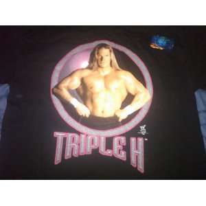 WWF WWE HHH Triple H I Am the Game Extra Large (XL) Black T Shirt 