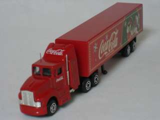 Coca Cola Santa Claus Christmas Container Trailer Truck  