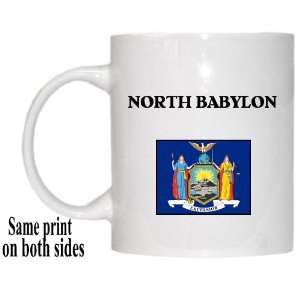  US State Flag   NORTH BABYLON, New York (NY) Mug 
