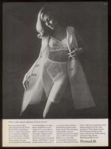 1960 Perma Lift lycra bra girdle pretty woman photo ad  