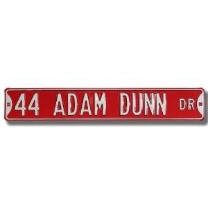  44 ADAM DUNN DR Street Sign