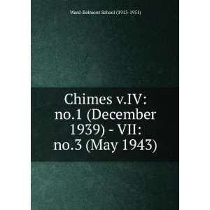   1939)   VIIno.3 (May 1943) Ward Belmont School (1913 1951) Books
