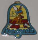 atari rare cloisonne pin pinback promotional kangaroo game button 1980