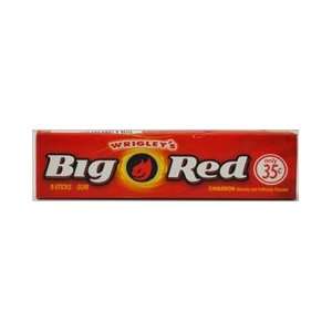 Wrigleys Big Red Gum 20ct/Box  Grocery & Gourmet Food
