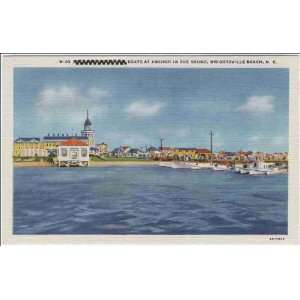   Boats at Anchor in the Sound, Wrightsville Beach, N.C