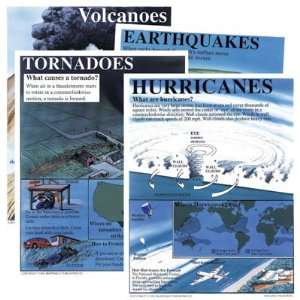   Publishing Mc p100 Poster Set Natural Disasters Gr 4 9