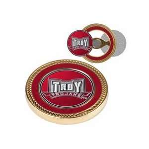  Troy State Trojans Challenge Coin with Ball Markers (Set 