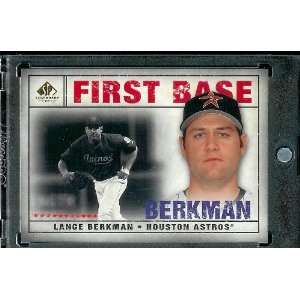  2008 SP Legendary Cuts # 57 Lance Berkman ( Astros ) MLB 