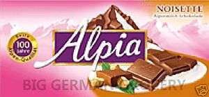 ALPIA   Noisette   100 g bar  