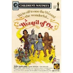  The Wizard of Oz (1939) 27 x 40 Movie Poster Style E