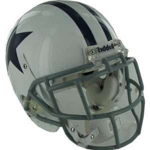  McCann Helmet   Cowboys 2010 Game Worn #37 White Throwback Helmet 
