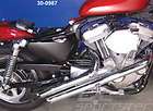   Staggered Exhaust Pipes for 2007 2012 Harley Sportster Nightster Iron
