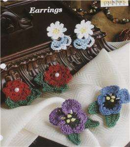 Earrings Needlecraft Crochet Pattern  