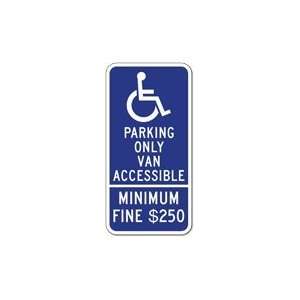  R 99C MOD California Disabled Parking Van Accessible Combo 