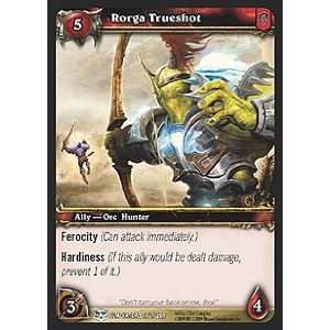 World of Warcraft Blood of Gladiators Single Card Rorga Trueshot #142 