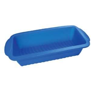  Strauss Silicone 9x4 Inch Loaf Pan Blue