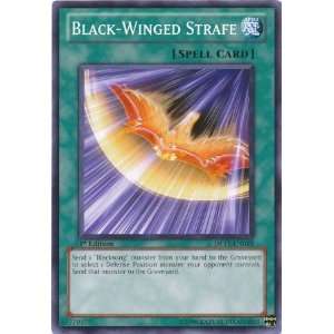   Crow Single Card Black Winged Strafe DP11 EN019 Common Toys & Games