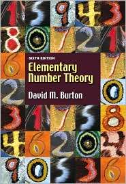   Theory, (0073051888), David M. Burton, Textbooks   