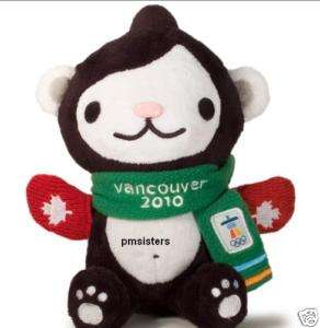 2010 Olympic Winter Games Mascot Miga Red mittens Plush  