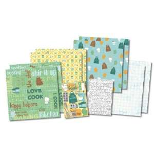 Karen Foster Design, Themed Paper and Stickers Scrapbook Kit, Chef at 