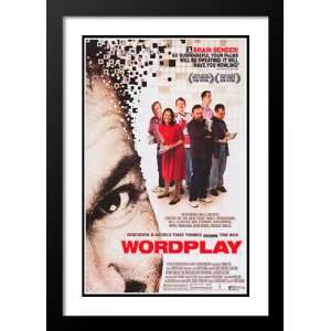  Wordplay 32x45 Framed and Double Matted Movie Poster 