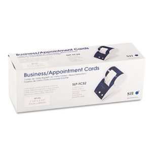  Seiko SLPFCS2   Business/Appointment Cards, 2 1/4 x 3 1/2 