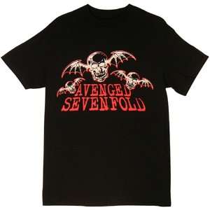  Avenged Sevenfold  3 Flying Skulls T shirt Everything 