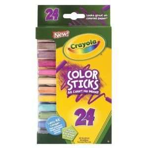  WOODLESS COLOR PENCIL STIX24CT Drafting, Engineering, Art 