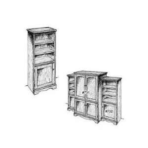   Side Cabinet Plans (Woodworking Project Paper Plan)