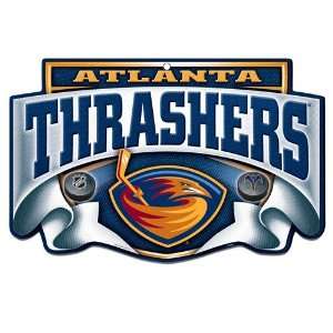  Atlanta Thrashers Sign Wood Style