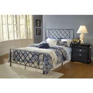    Hillsdale Holland Bed in Shiny Nickel   Twin