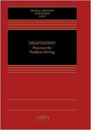 Negotiation, (0735544417), Carrie J Menkel Meadow, Textbooks   Barnes 