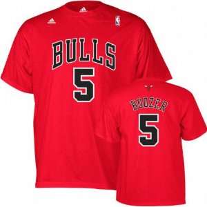  Youth Chicago Bulls #5 Carlos Boozer Name and Number 